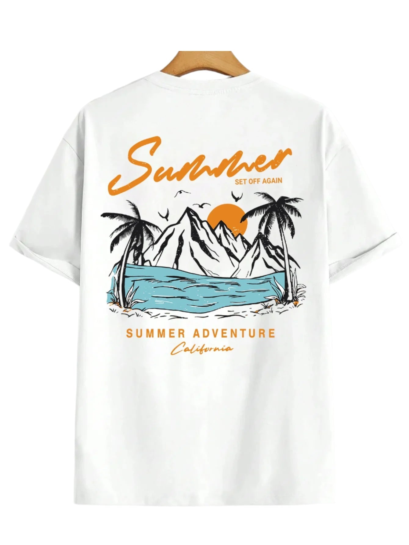 Men's Summer Set Off California T-Shirt