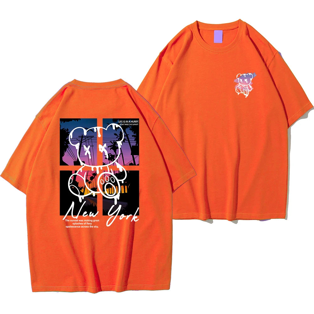 Men's NYC Sunset Scenery T-Shirts