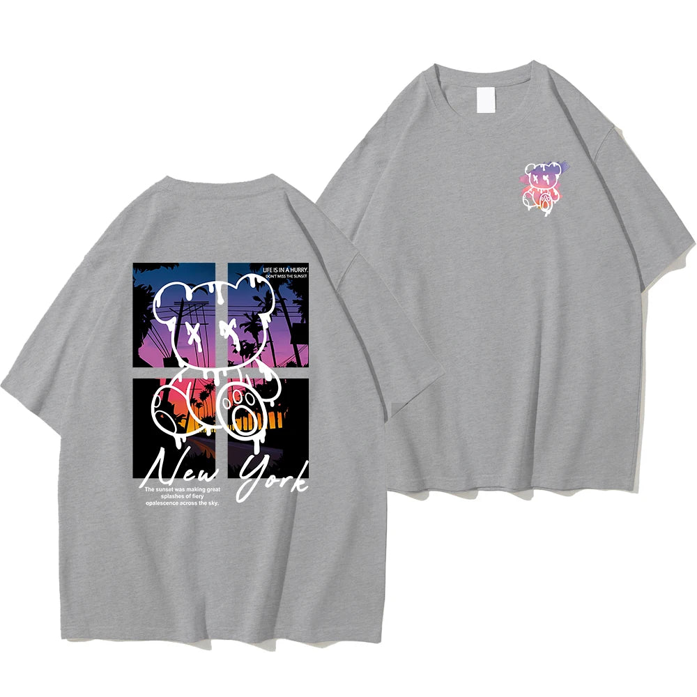 Men's NYC Sunset Scenery T-Shirts