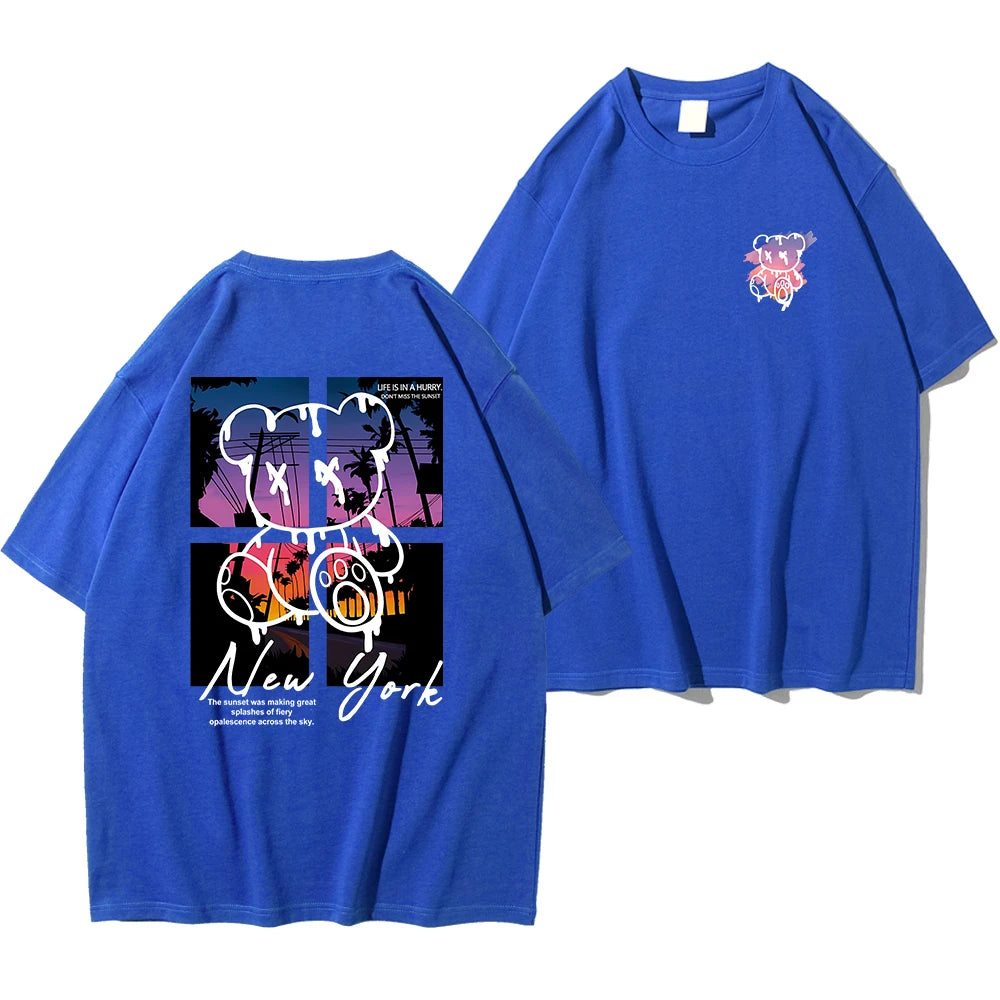 Men's NYC Sunset Scenery T-Shirts