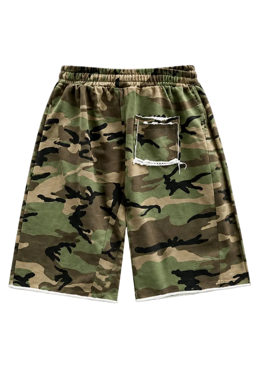 Men's "Raw Camo" Sweat Shorts