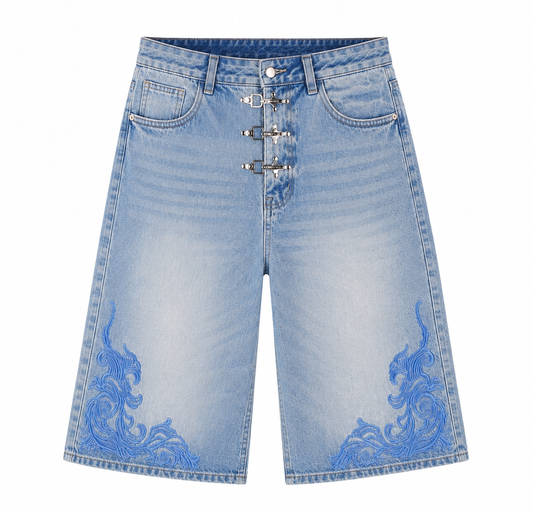 "Kaito" Denim Shorts