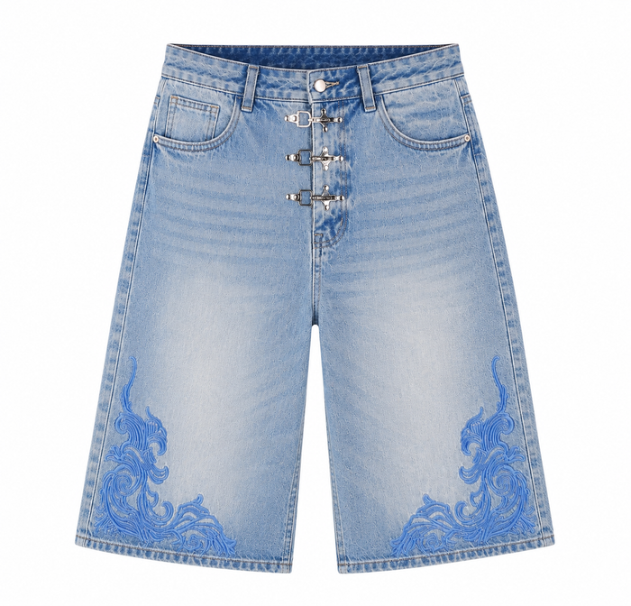 "Kaito" Denim Shorts