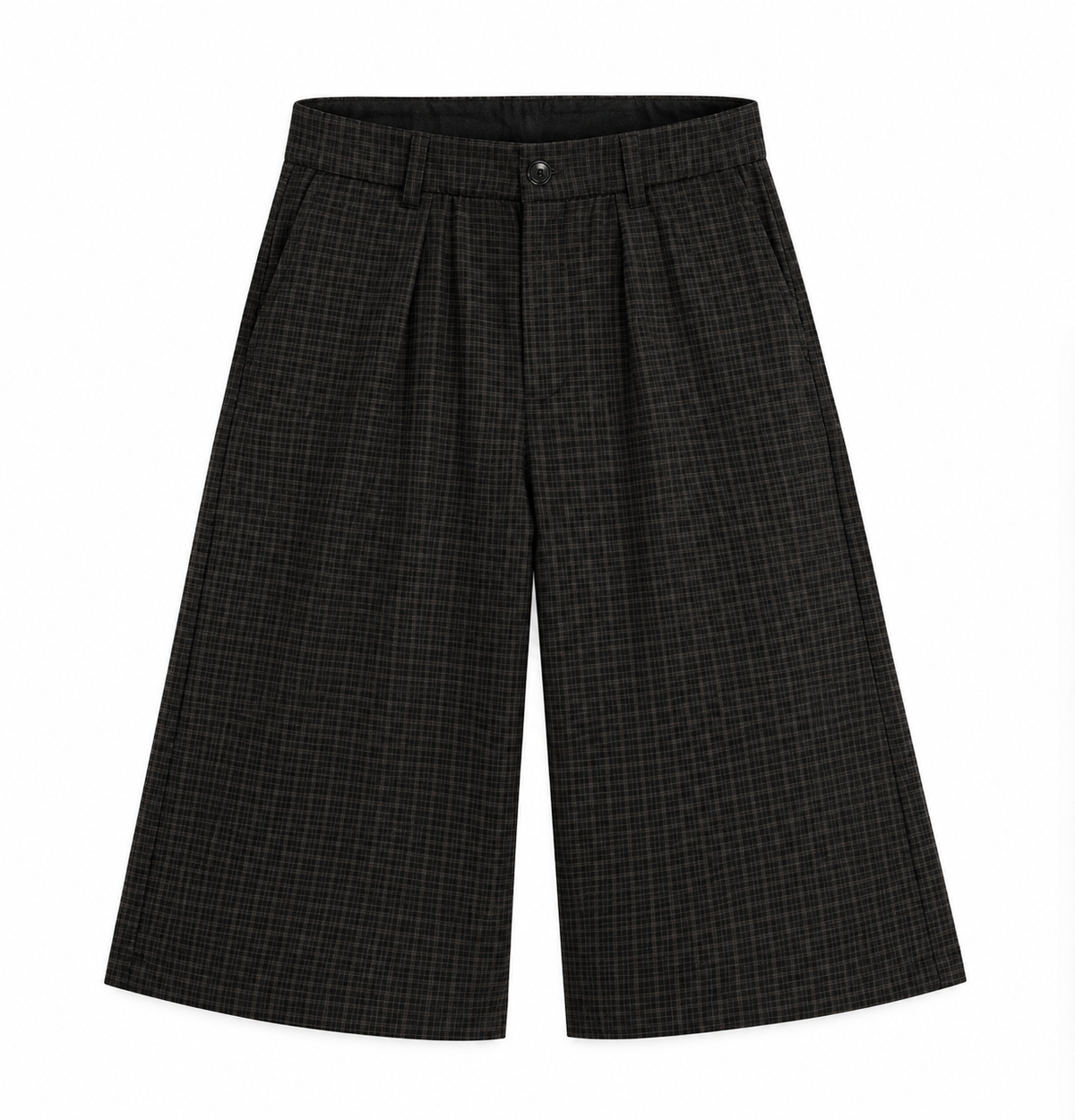 "Plaid" Bermuda Shorts