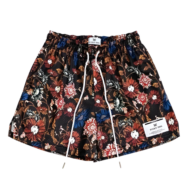 Men's "Ryoko Rain" Oil Painting Shorts