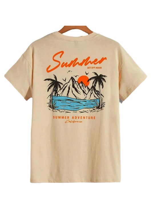 Men's Summer Set Off California T-Shirt