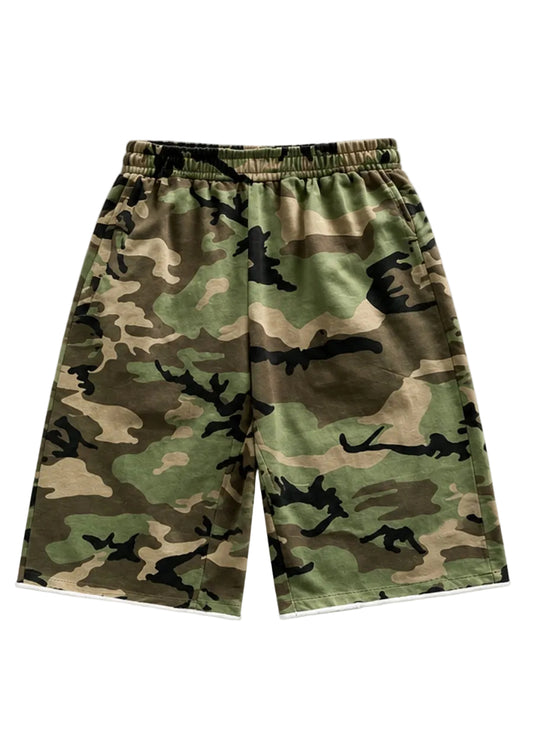 Men's "Raw Camo" Sweat Shorts