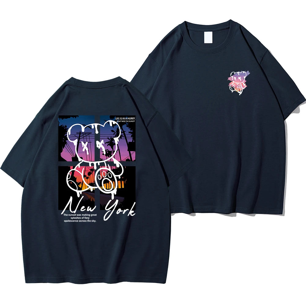 Men's NYC Sunset Scenery T-Shirts