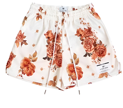Men's "Ryoko Rain" Oil Painting Shorts